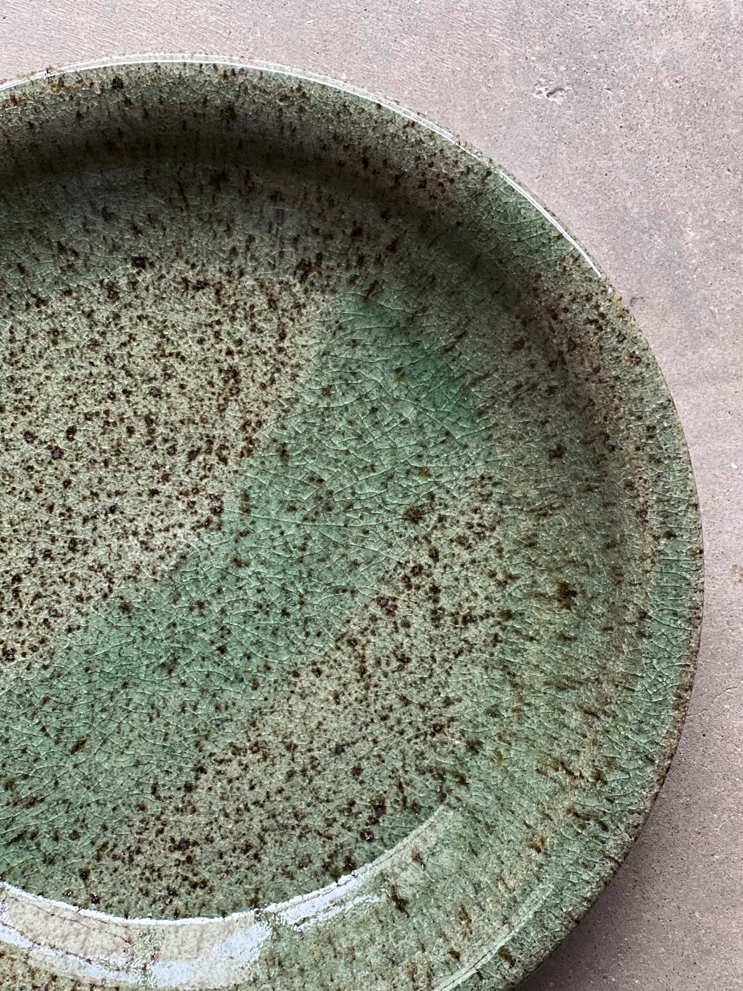 Serving Platter- Emerald