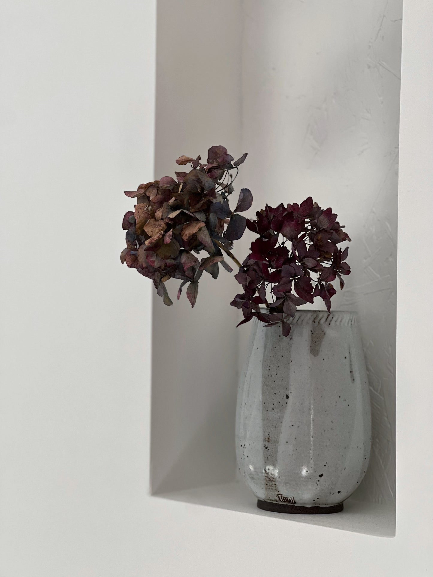 Small Vase- Creamy White