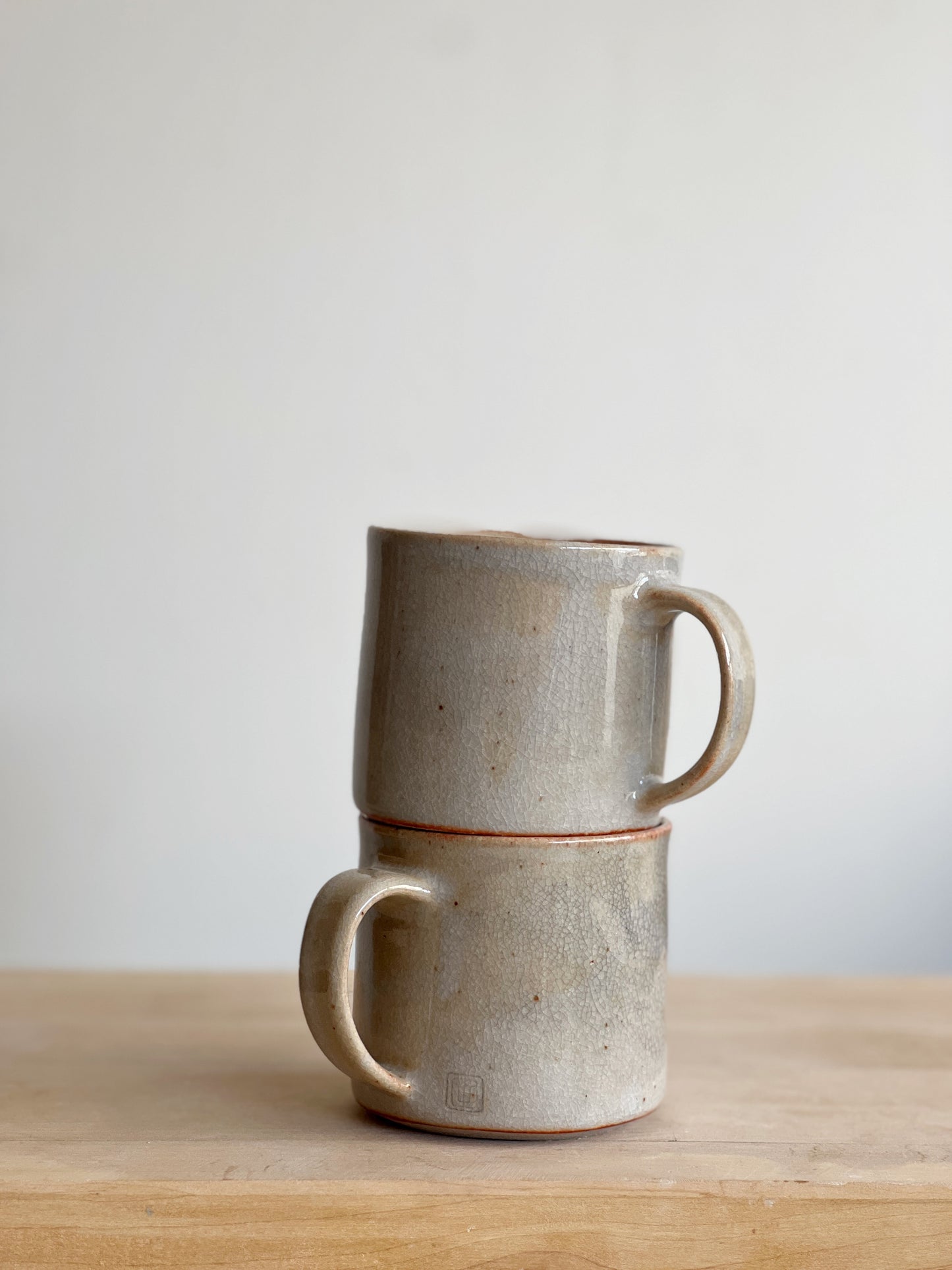 Small Mug- Crackle Shino
