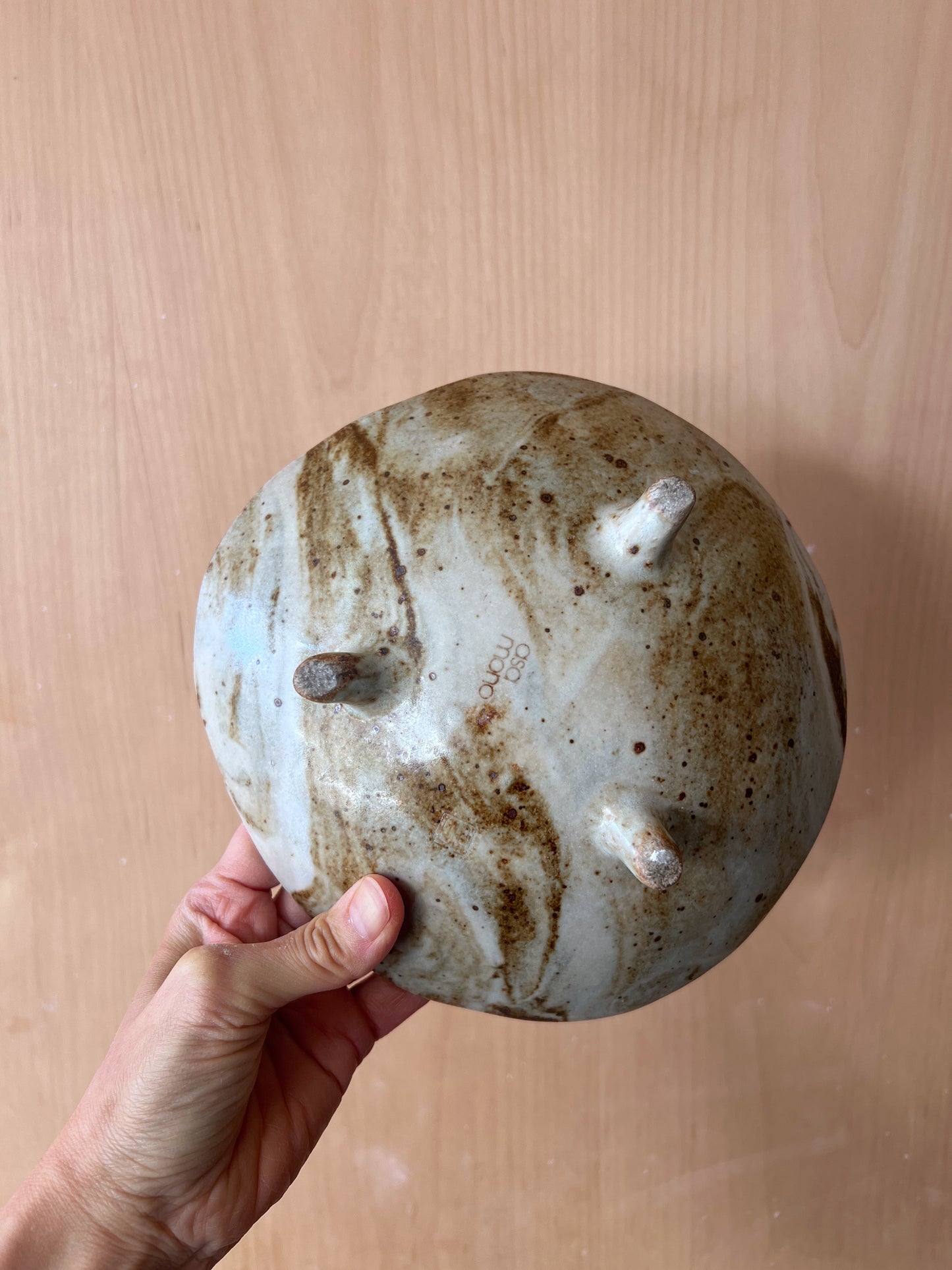 Footed Marble Plate (M)