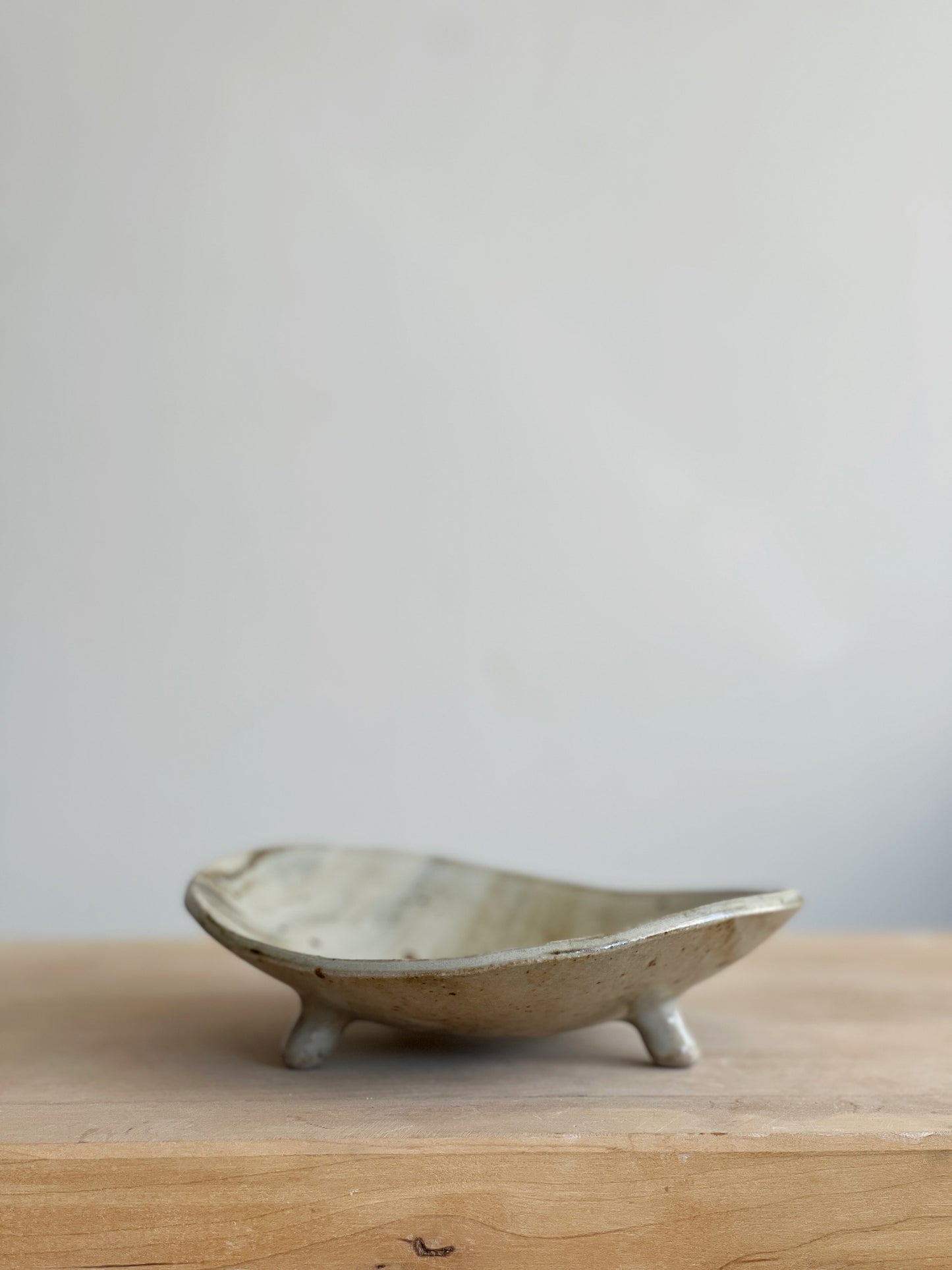 Footed Marble Plate (S)