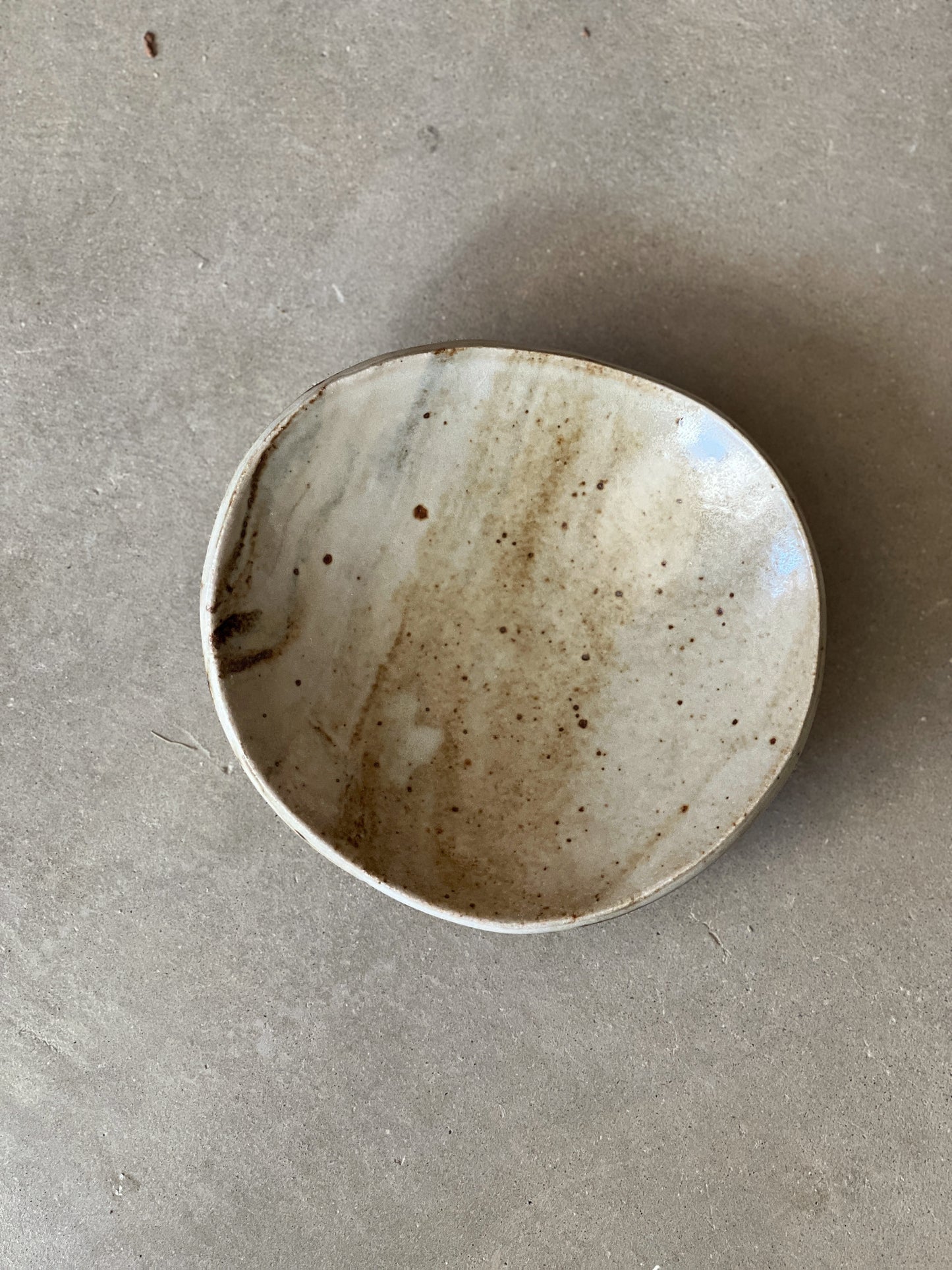 Footed Marble Plate (S)