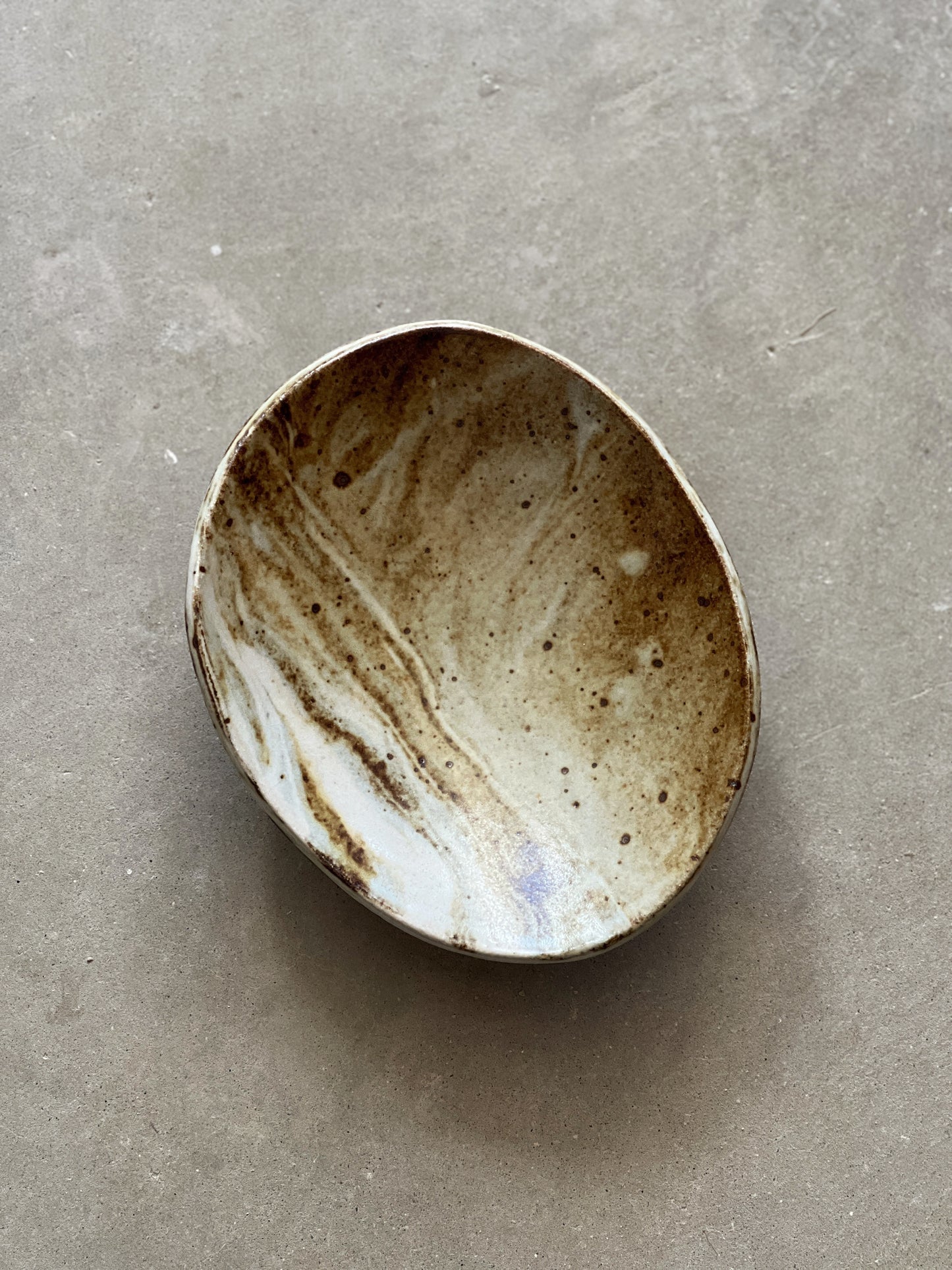 Footed Marble Plate (S)