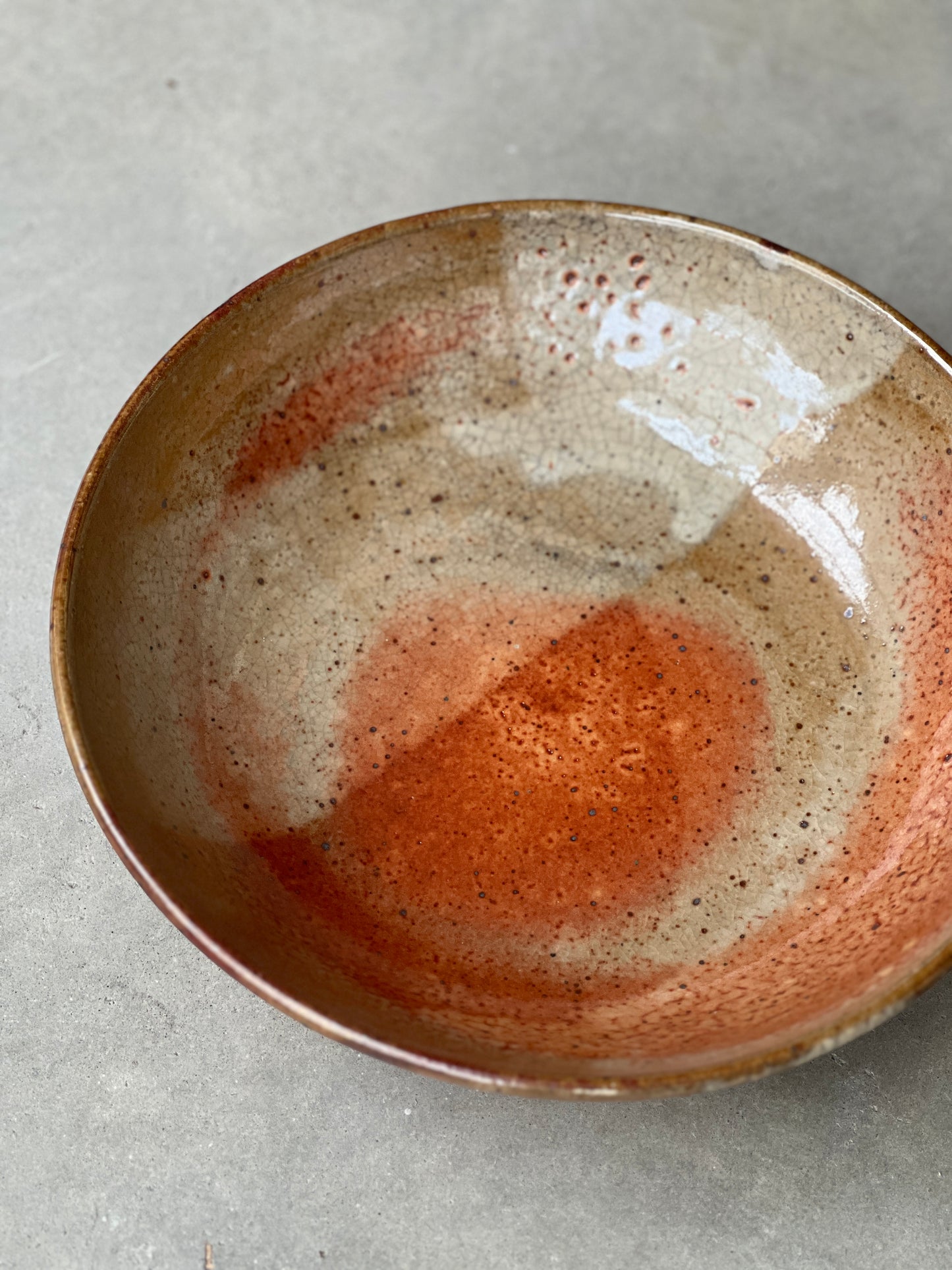 Serving Bowl- Shino (L)