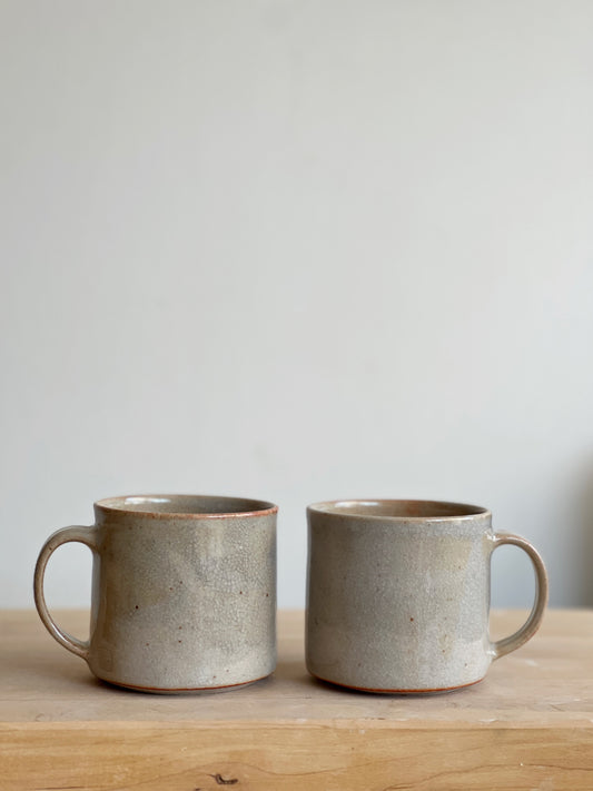 Small Mug- Crackle Shino