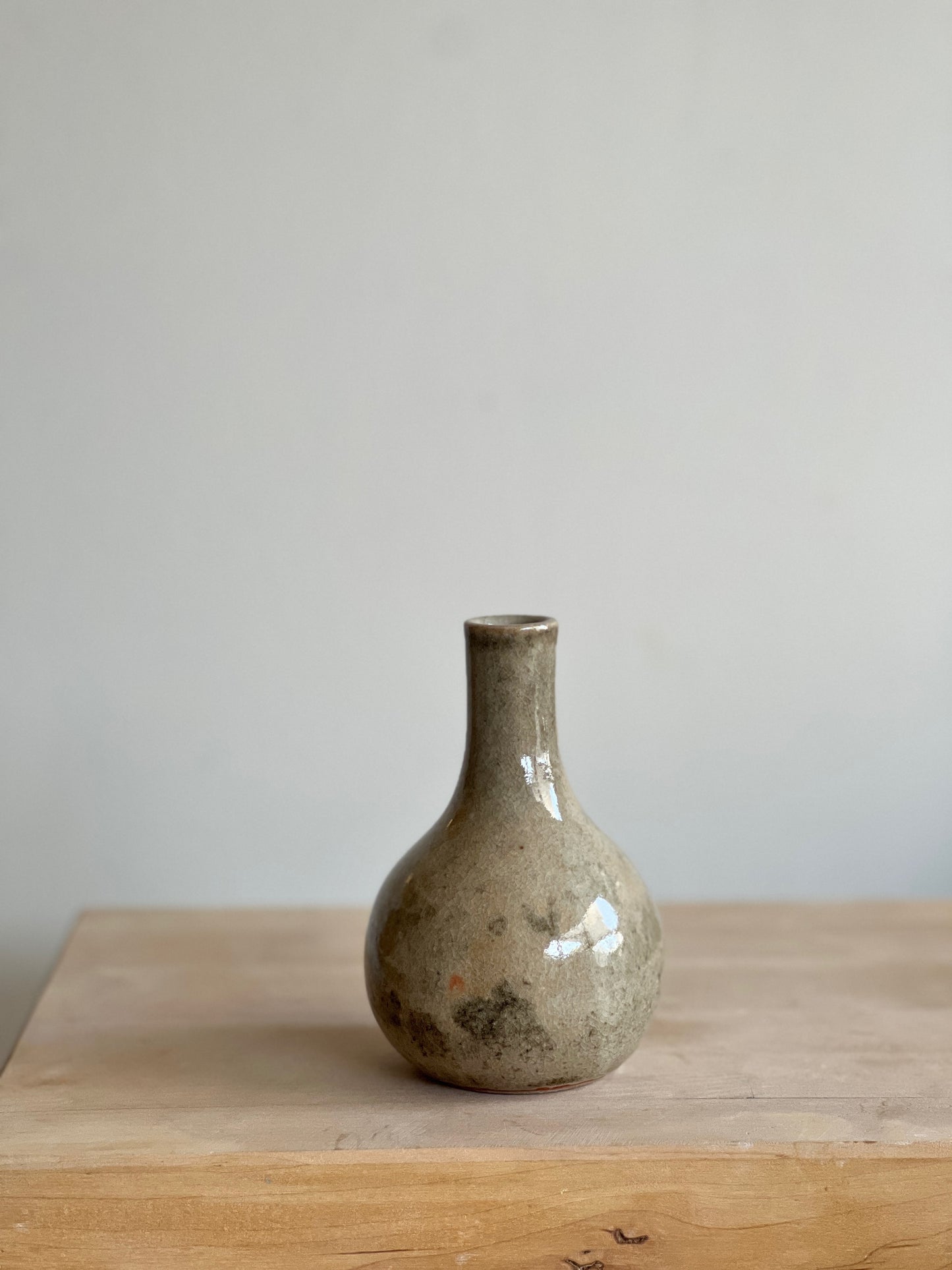 Shino Bud Vase