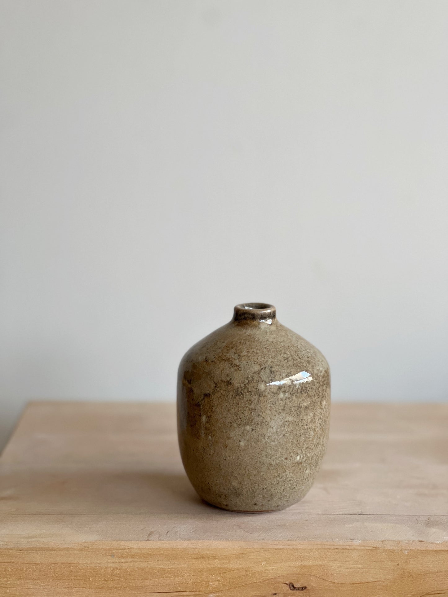 Shino Bud Vase