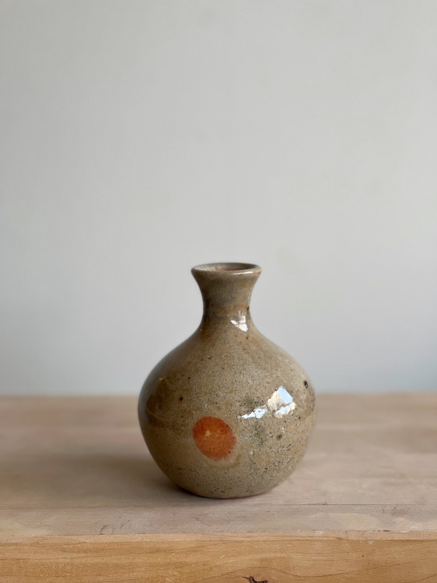 Shino Bud Vase