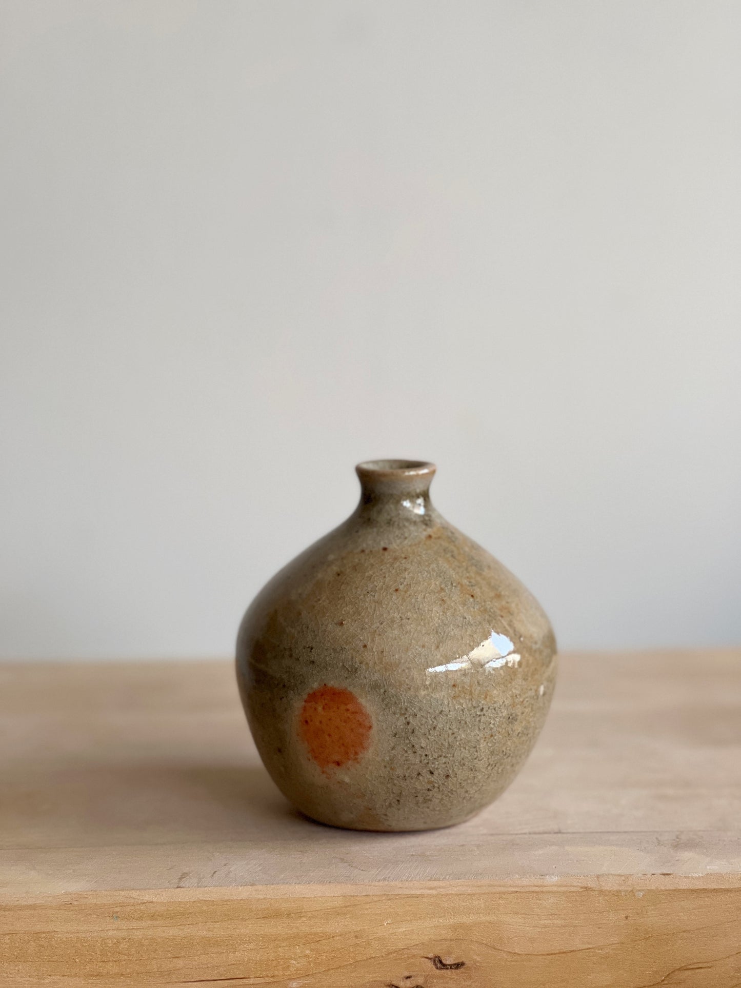 Shino Bud Vase